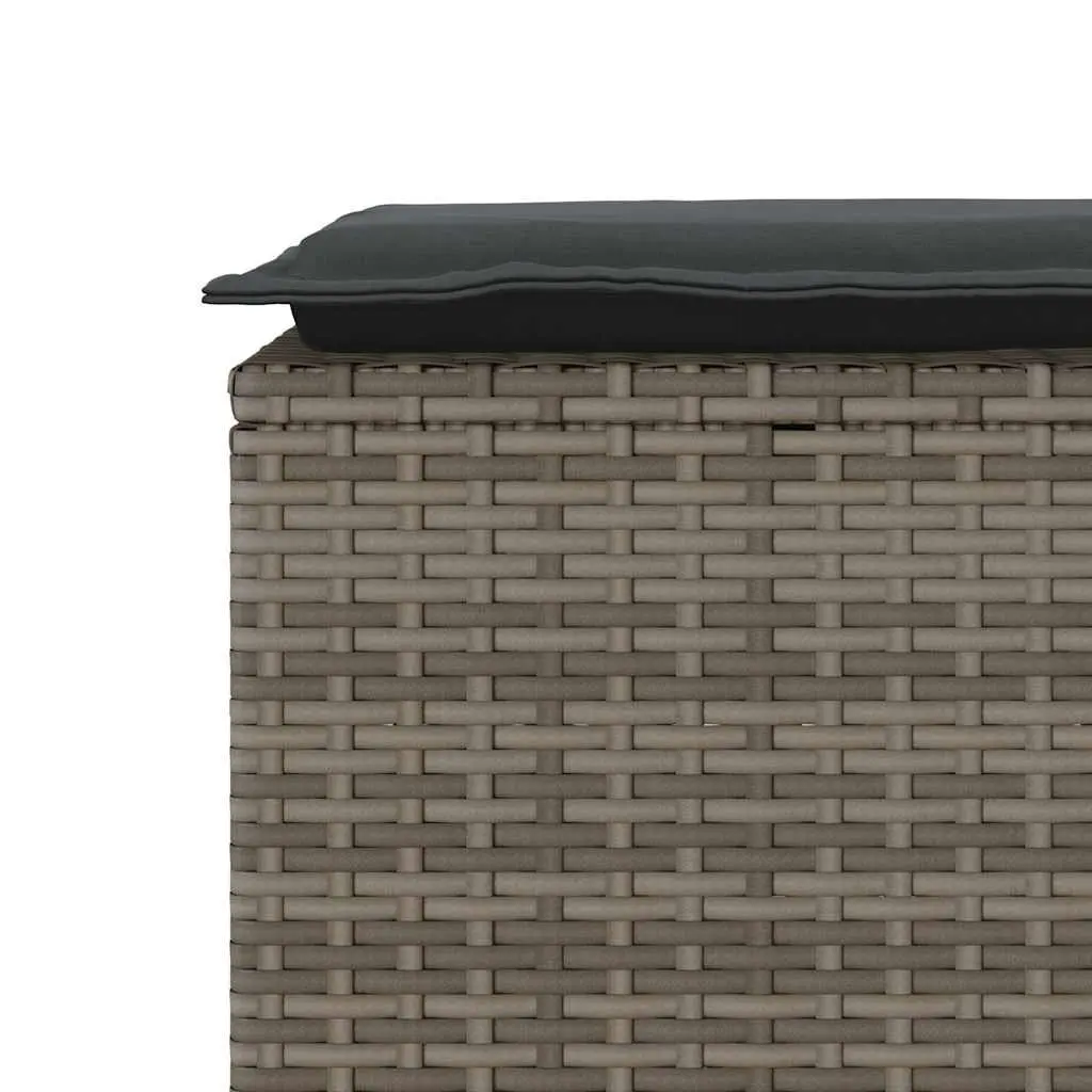 Grey Outdoor Bench with Easy Maintenance