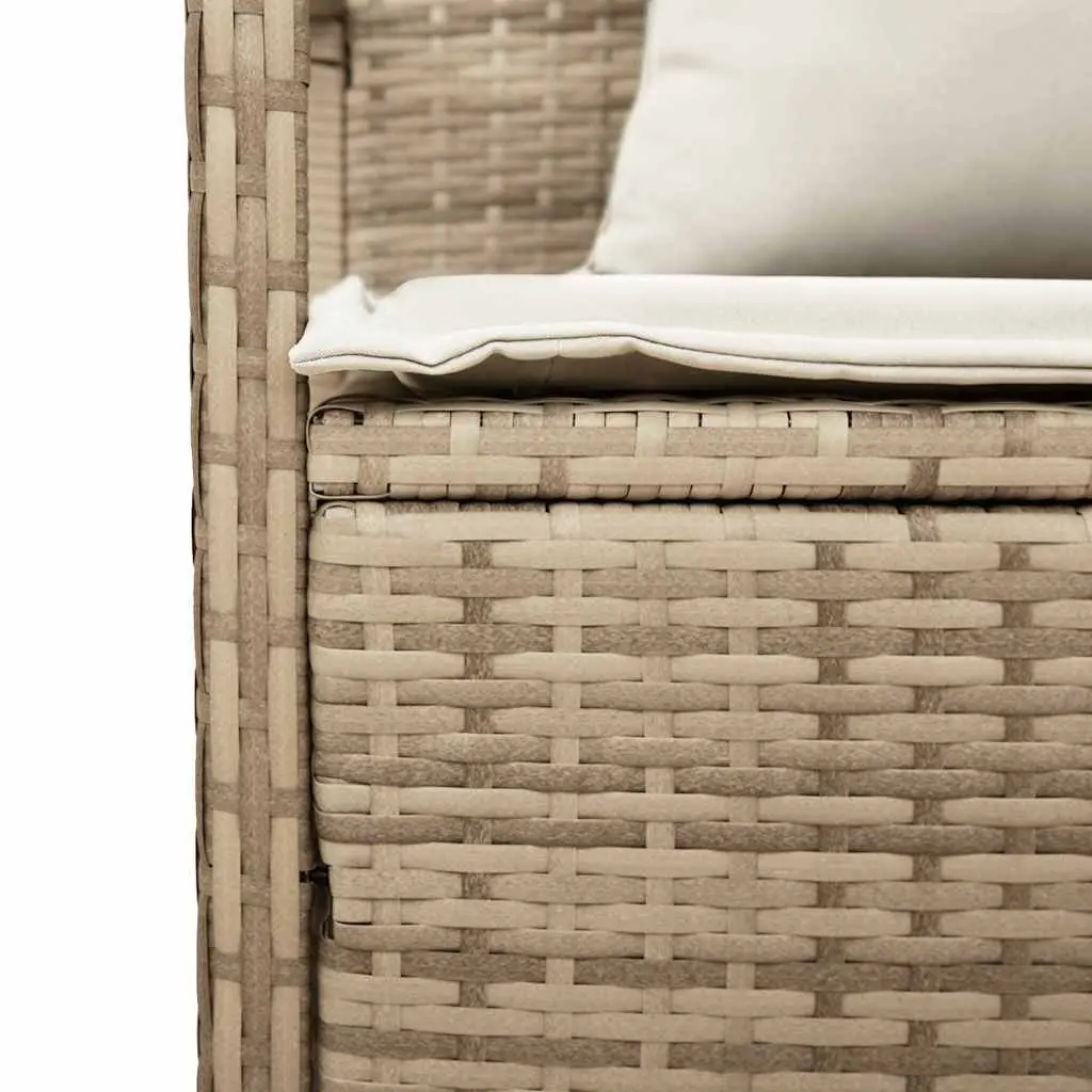 Garden Storage Bench with Soft Cushioning