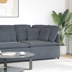 Practical Grey Modular Sofa Corner Unit for Comfort