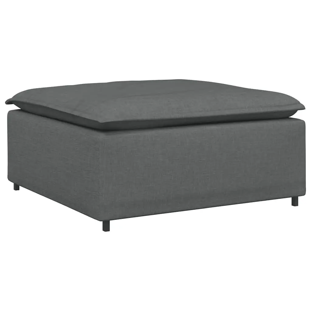 Grey Modular Footstool for Comfort and Style