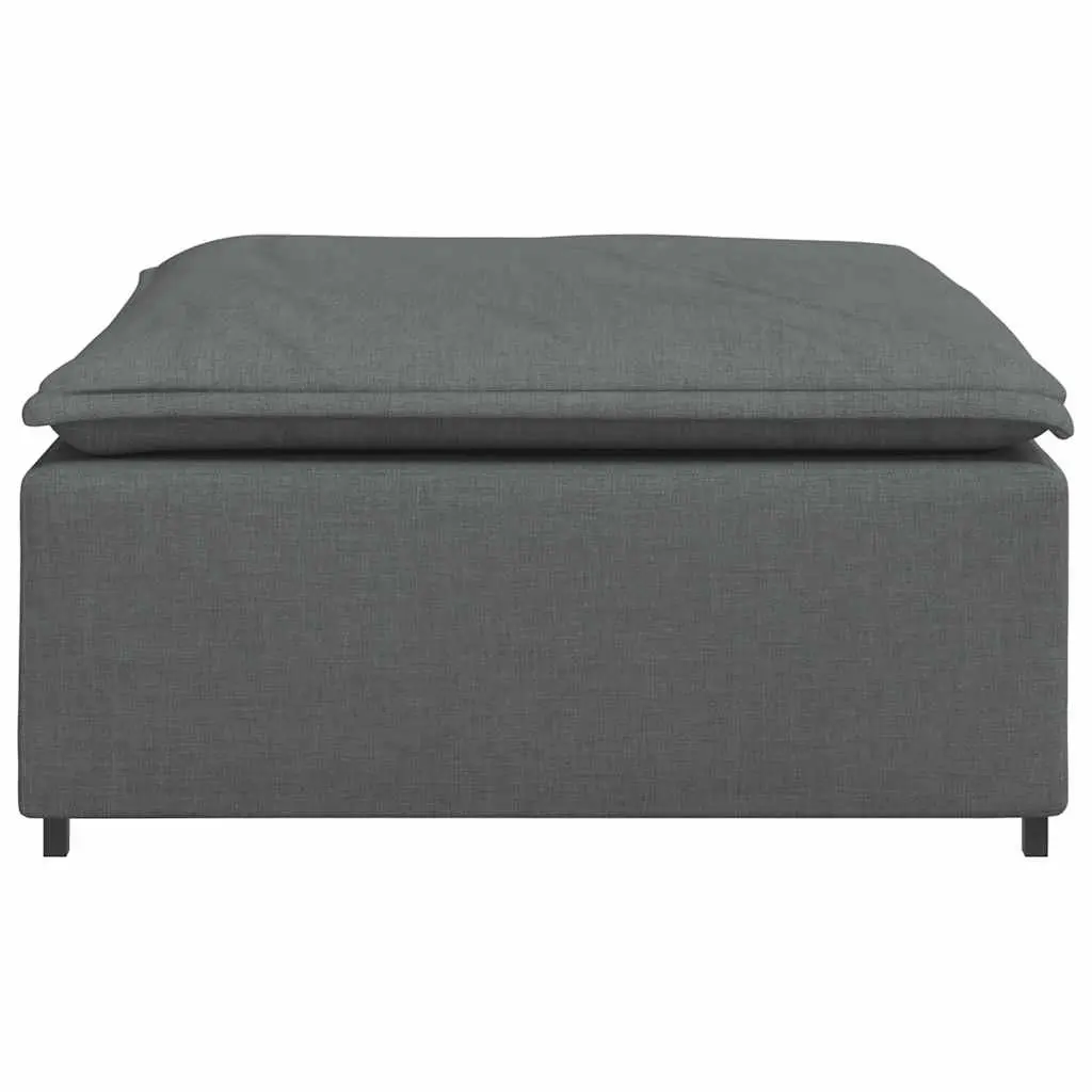 Grey Modular Footstool for Comfort and Style