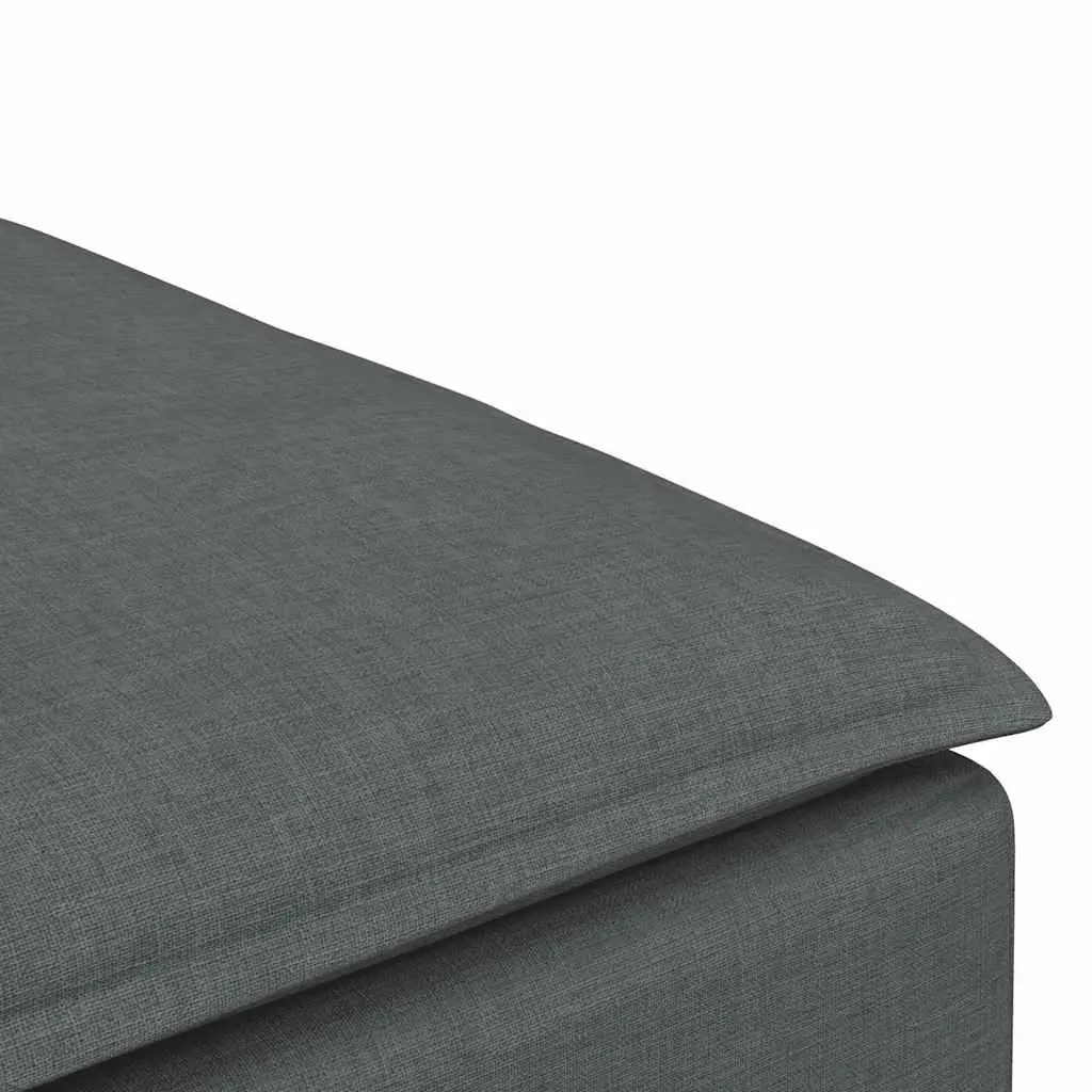 Grey Modular Footstool for Comfort and Style