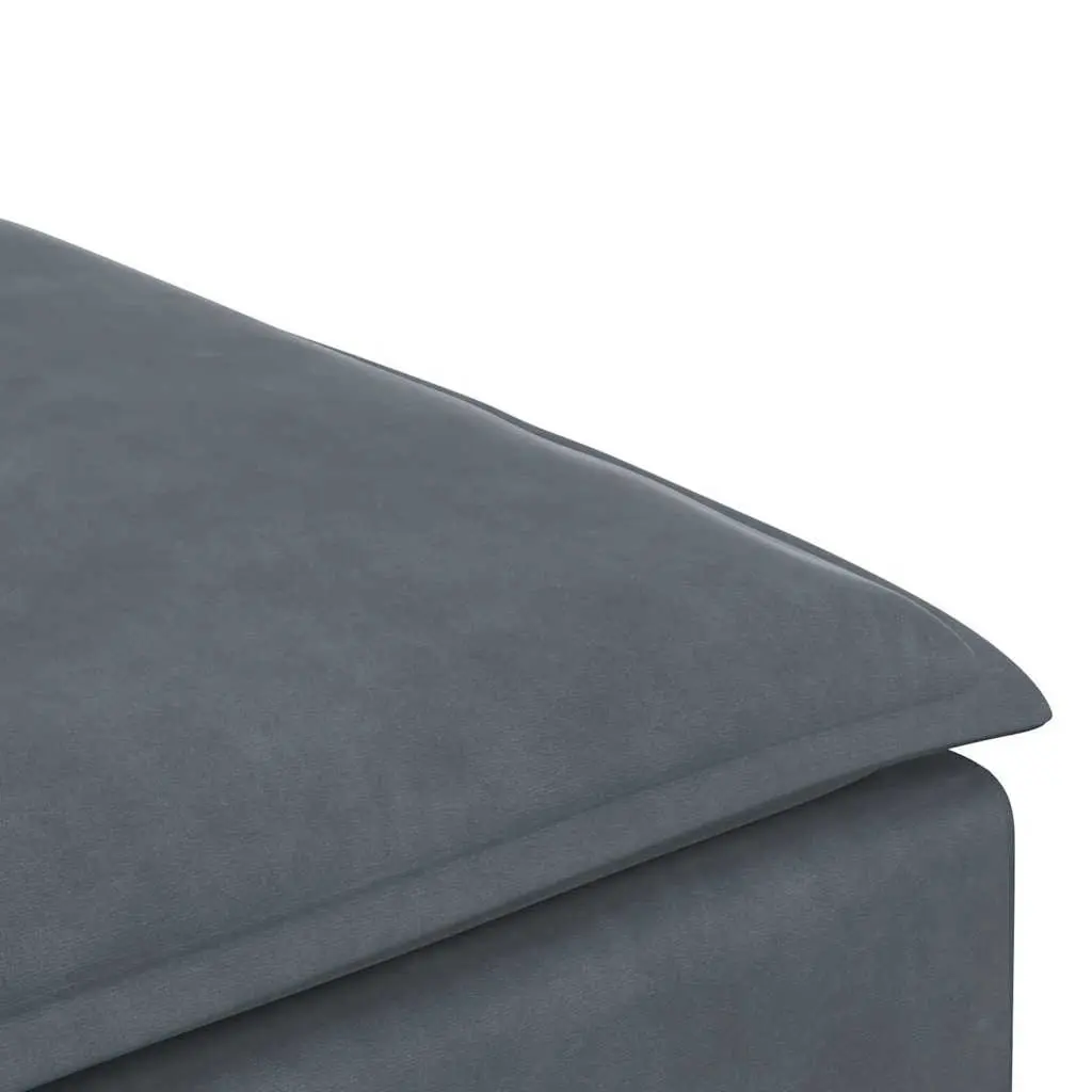 Grey Ottoman Module with Sturdy Build