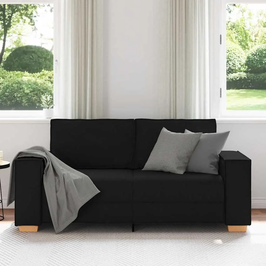 2-Seater Sofa in Black