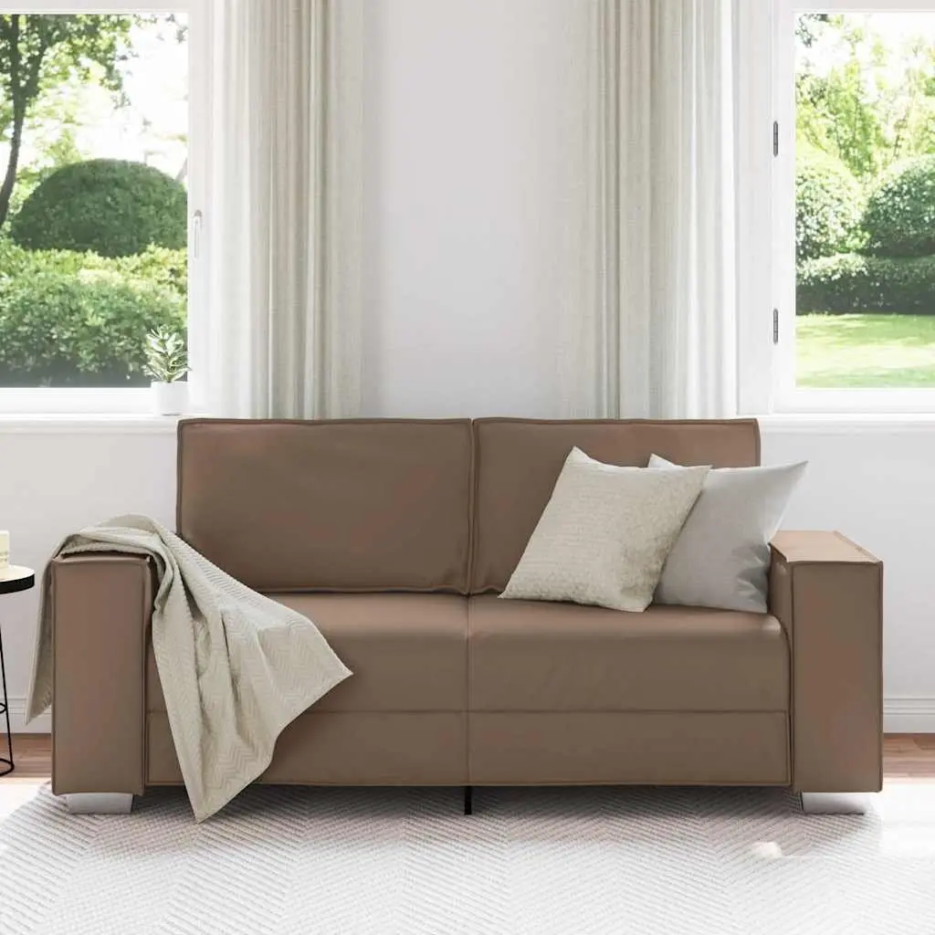 Loveseat Sofa in Brown
