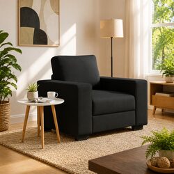 Comfortable Black Sofa Chair with Great Value