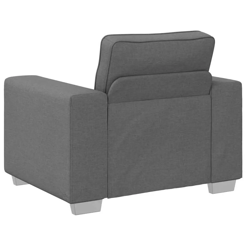 Fabric Sofa Chair Lounge Seat 100cm Grey