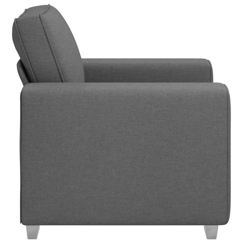 Fabric Sofa Chair Lounge Seat 100cm Grey