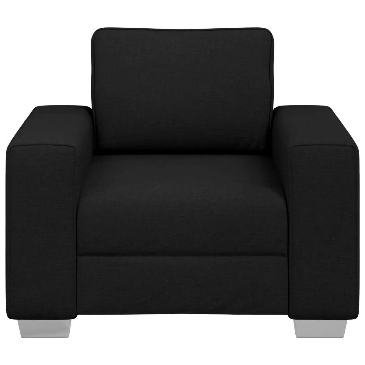 Fabric Sofa Chair Living Room 100cm Black