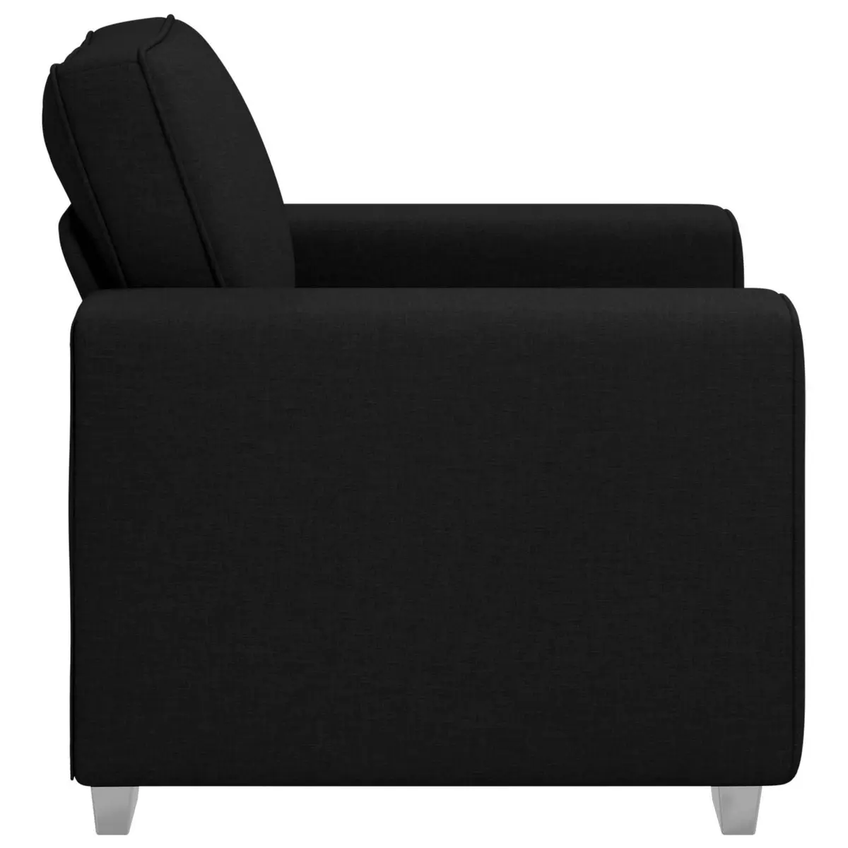 Fabric Sofa Chair Living Room 100cm Black