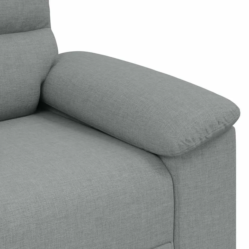Sofa Chair Lounge Armchair Relaxing Reading 100x81x84cm Grey Fabric