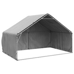 Reliable Outdoor Dog Kennel 3x2x1.9m with Roof