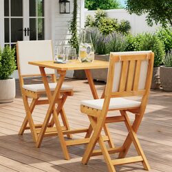 Affordable Folding Bistro Set for Outdoor Enjoyment