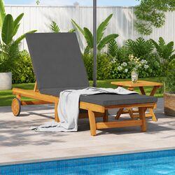Comfortable and Practical Sun Lounger with Adjustable Features