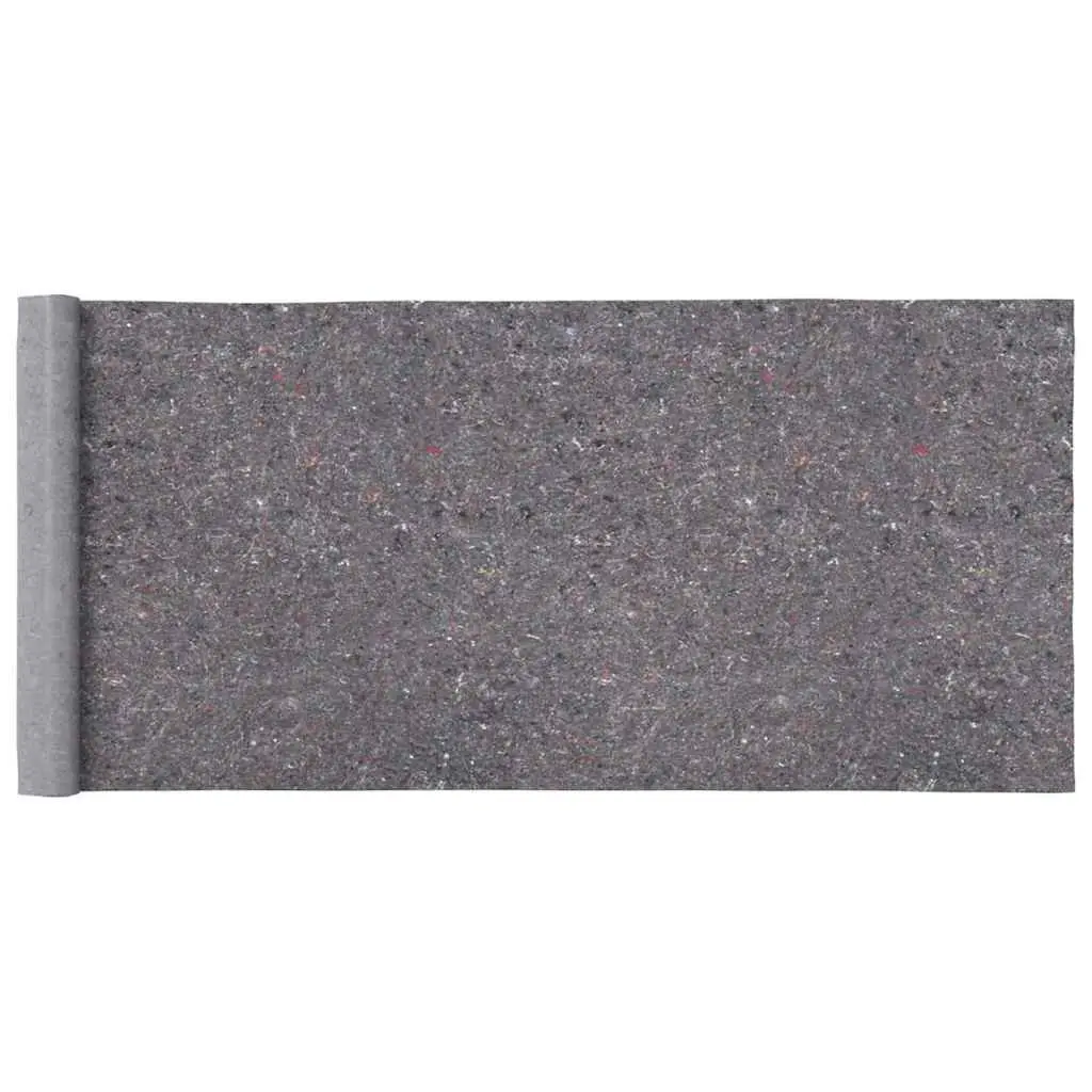 Painter Fleece Floor Protection Non-slip 1m x 10m Grey Dust Cover