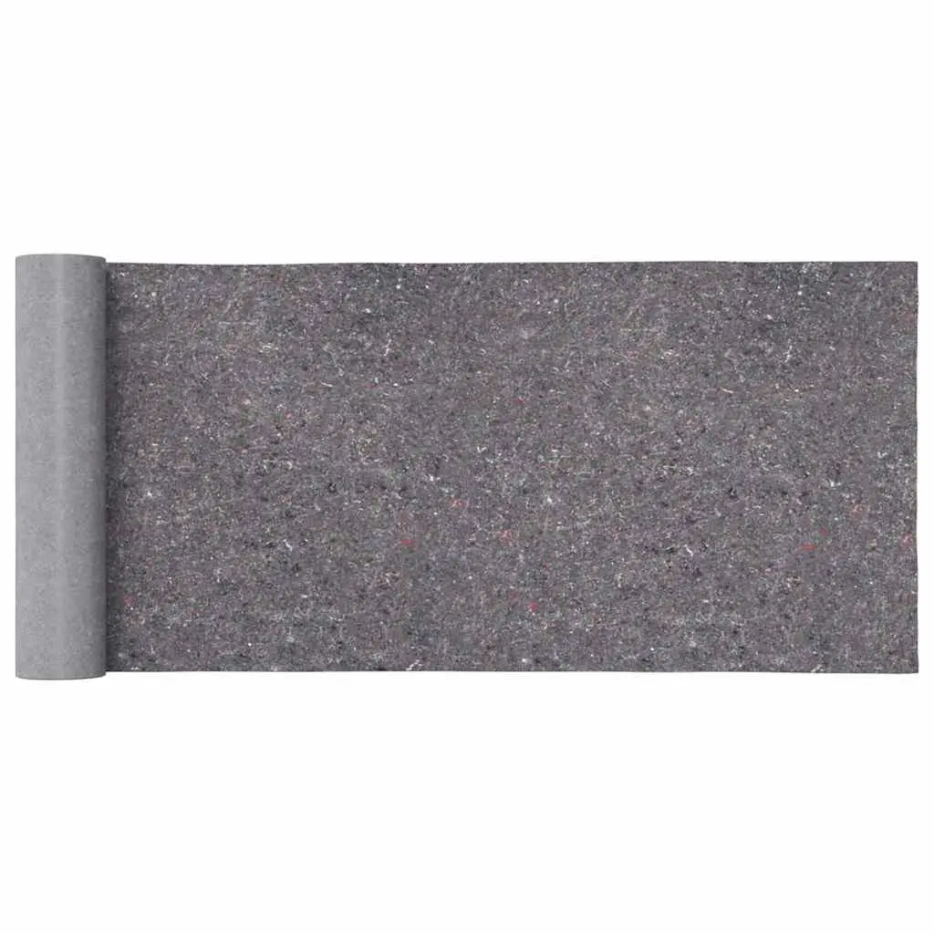 Painter Fleece Floor Protection Non-slip 25m x 1m Grey Dust Cover