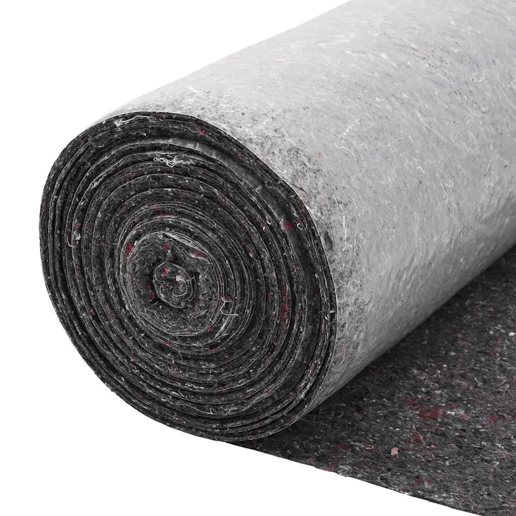 Painter Fleece Floor Protection Non-slip 25m x 1m Grey Dust Cover