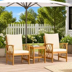 Comfortable 3-Piece Garden Sofa Set with Value