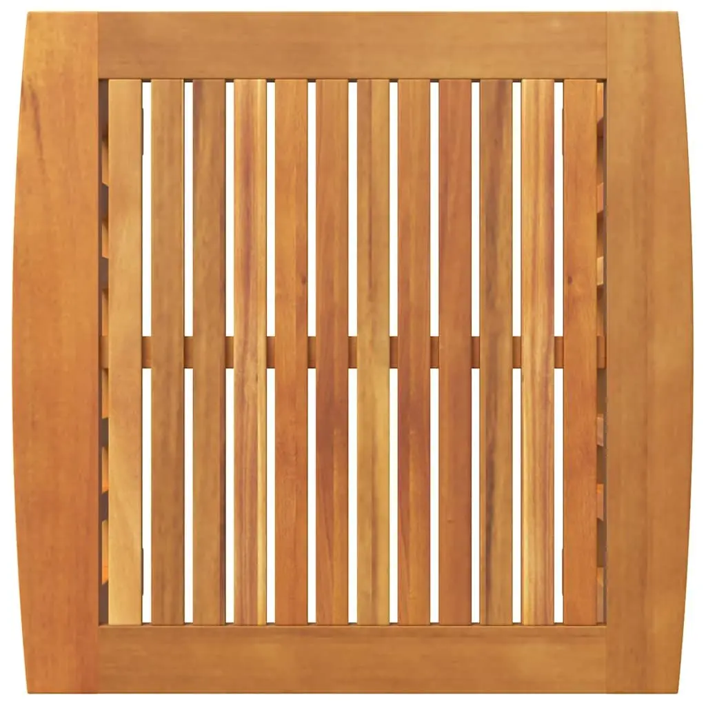 Outdoor Side Table in Solid Acacia Wood