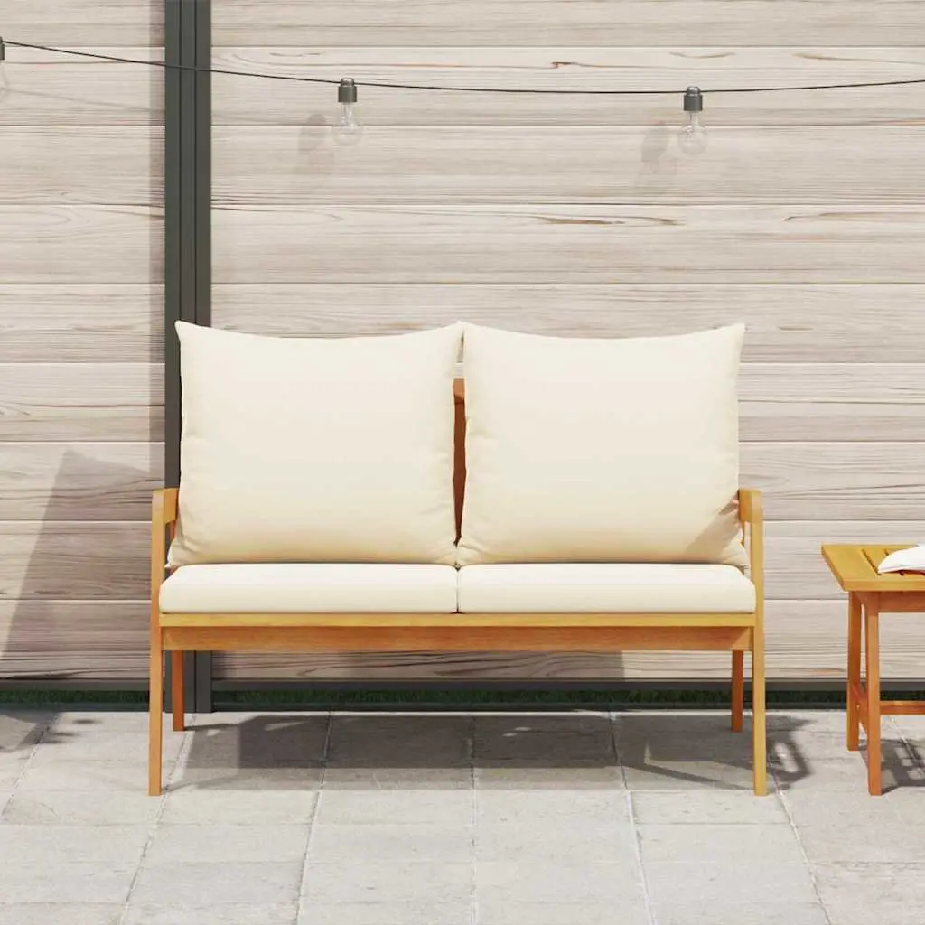Solid Acacia Wood Garden Bench