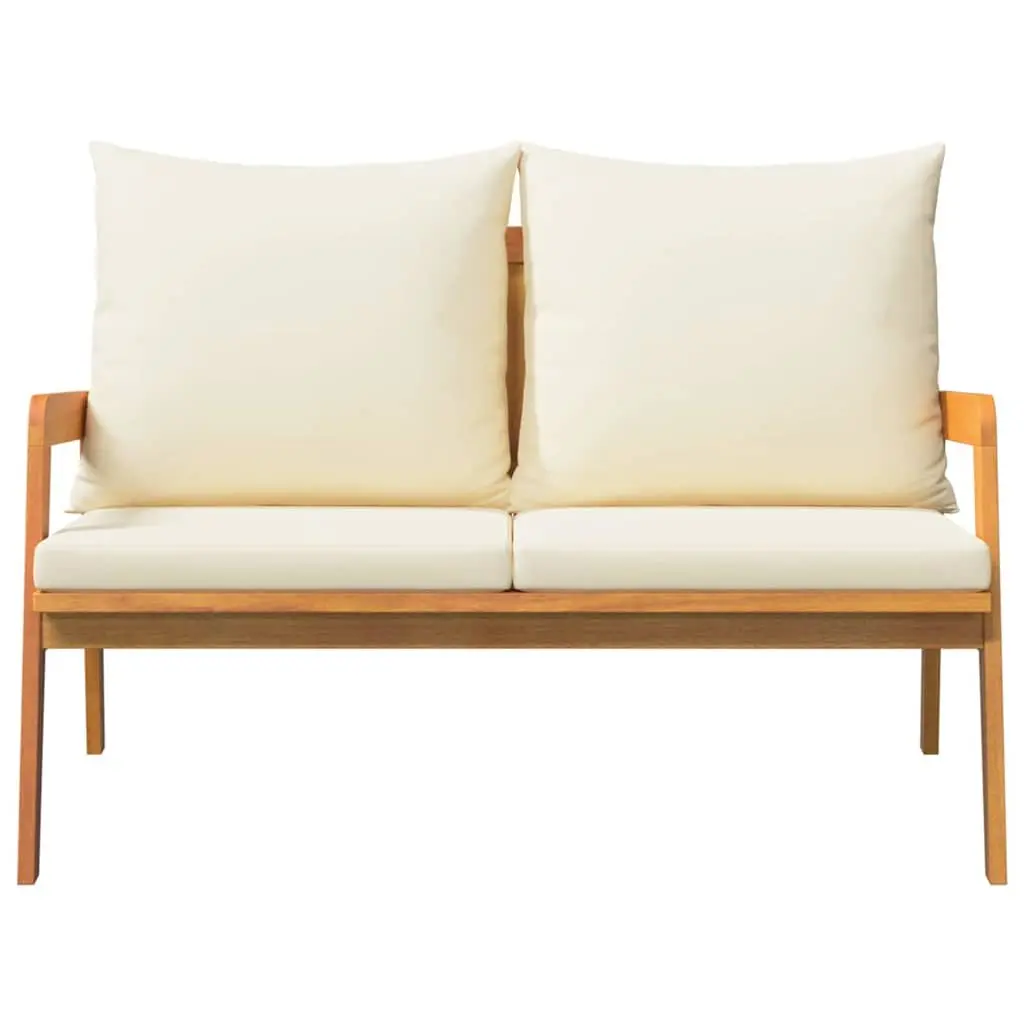 Solid Acacia Wood Garden Bench