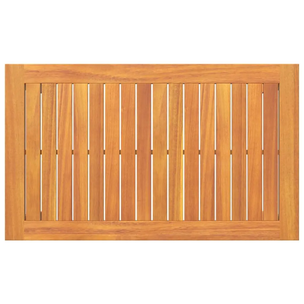 Outdoor Coffee Table Solid Acacia Wood Natural Oil Garden Patio Furniture