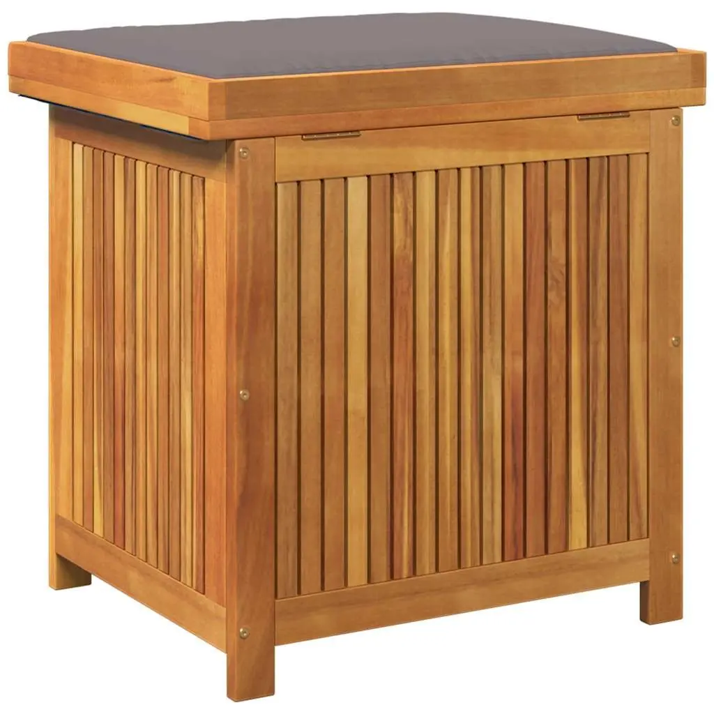 Outdoor Cushion Box 60x50x61cm in Solid Wood