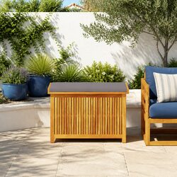 Reassuringly Durable Outdoor Cushion Storage Box