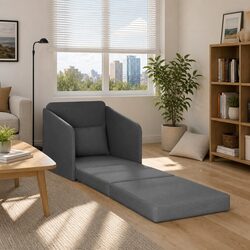 Value-Driven Grey Sofa Bed for Everyday Use