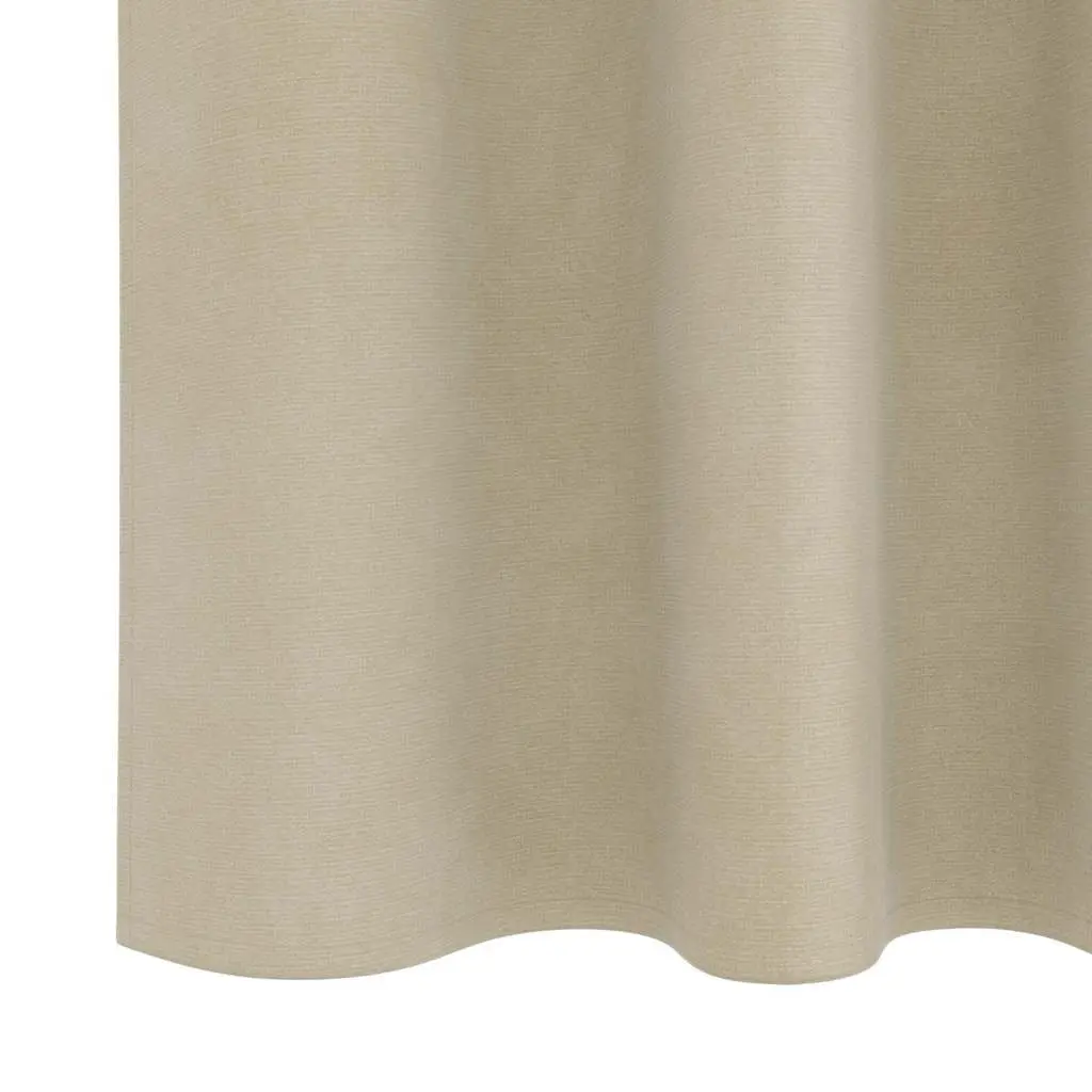 Velvet Drapes 2pcs Cream 140x225cm Blackout Curtains for Bedroom Living Room