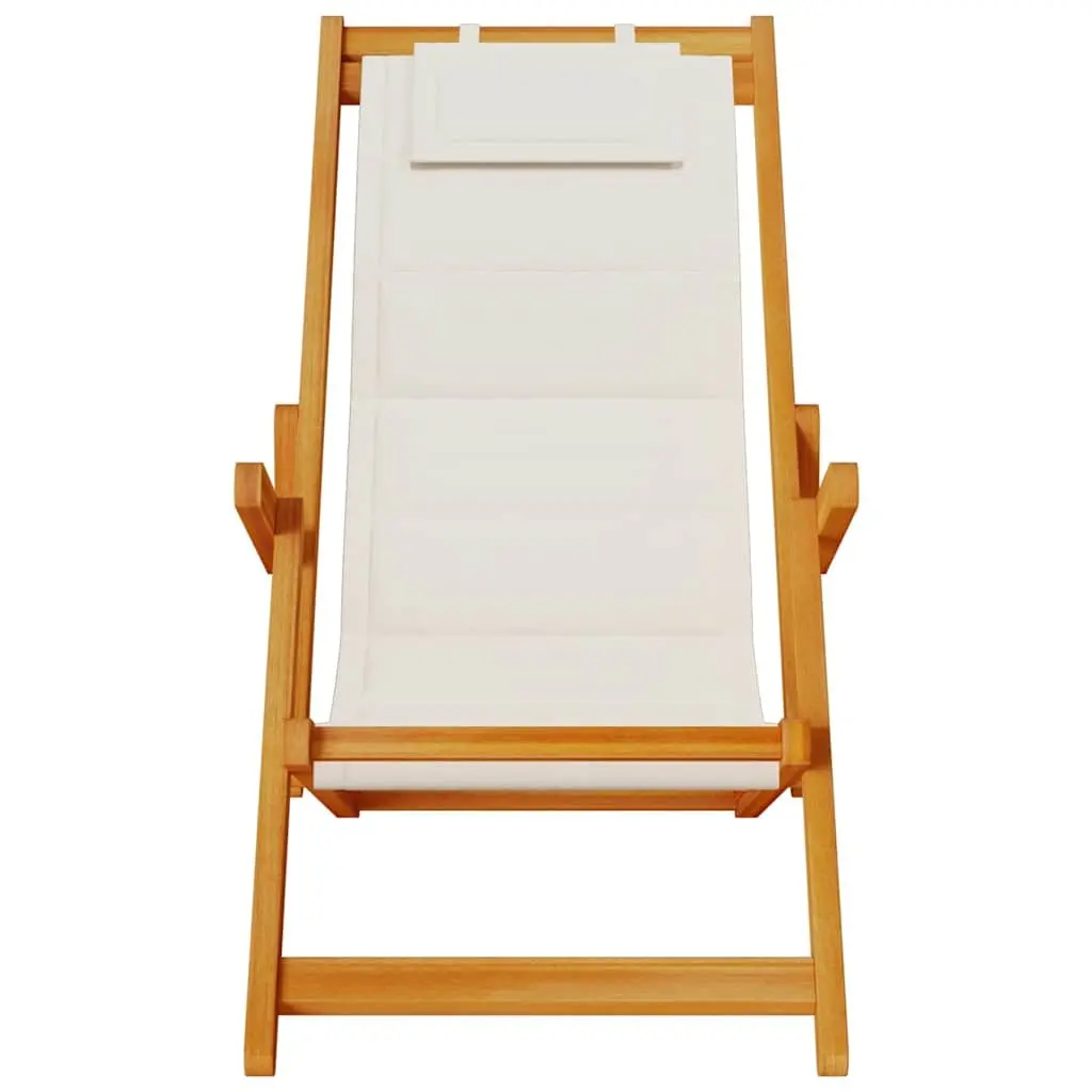 Folding Beach Chair with Armrests