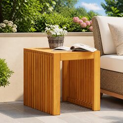 Reliable Teak Wood Side Table for Your Home