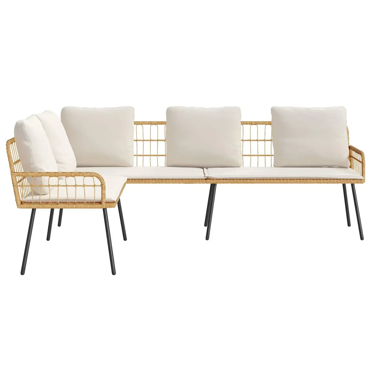 L-Shaped Outdoor Sofa