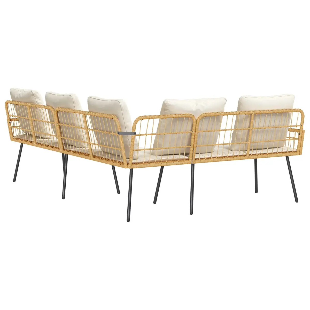 L-Shaped Outdoor Sofa