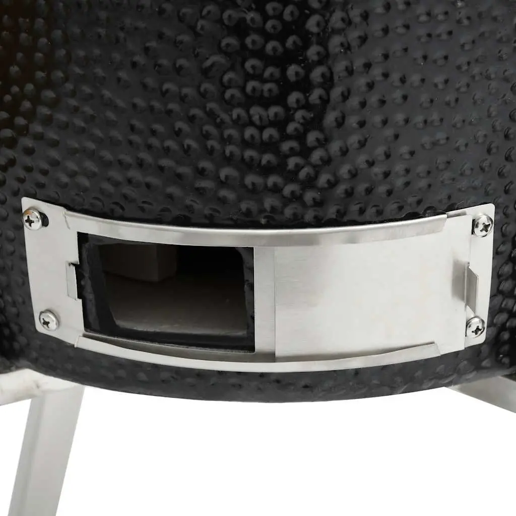 Kamado Grill Smoker Outdoor Cooking 33cm Black