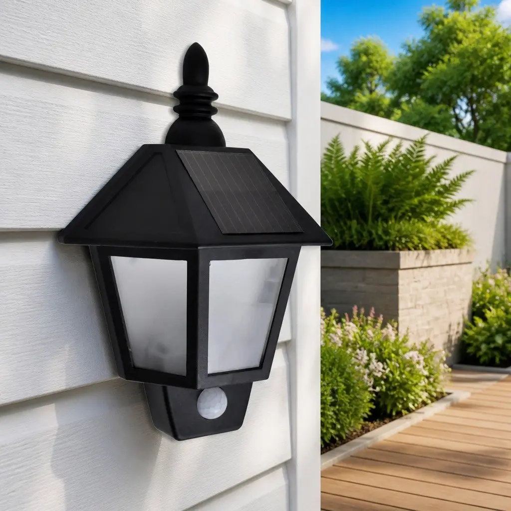 Solar Wall Lamp with Motion Sensor Technology