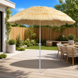 Reliable Beach Parasol Umbrella 1.8m for Outdoor Use