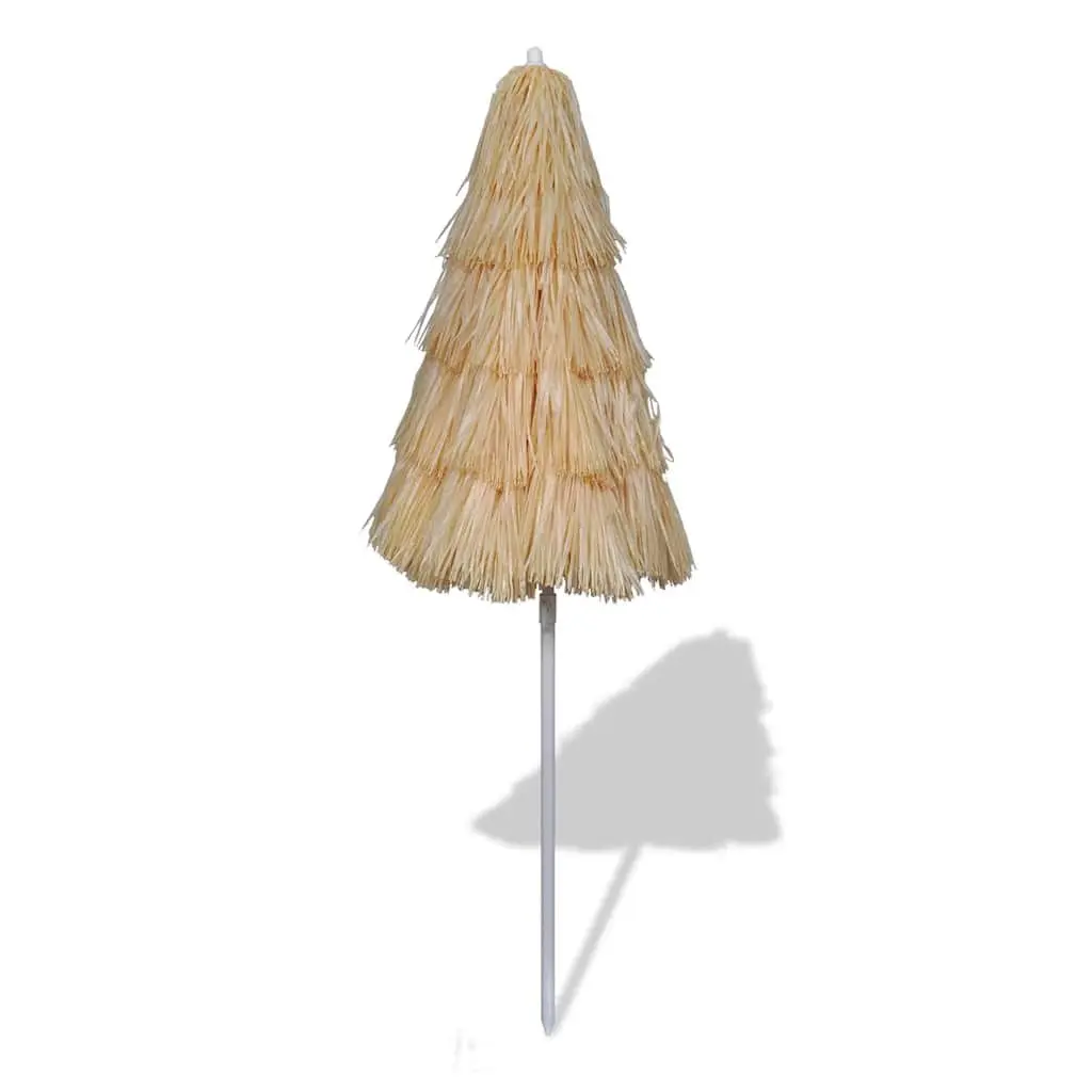 Beach Parasol Tilt Sunshade 1.8m Beige