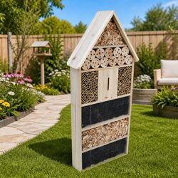 Reliable Insect Hotel for Seasonal Insect Habitat 45.5x15x99cm
