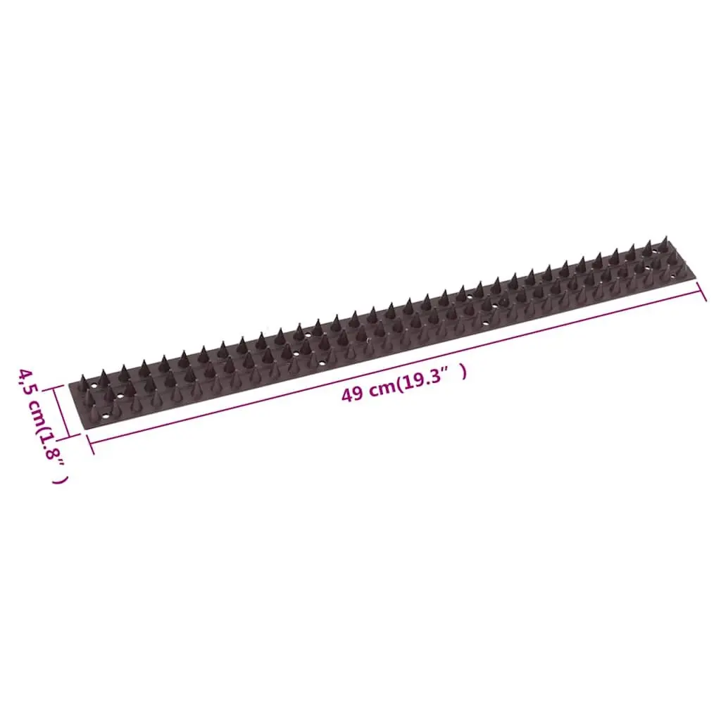 Bird Control Spikes Pest Repellent 49cm Garden Deterrent Set of 20