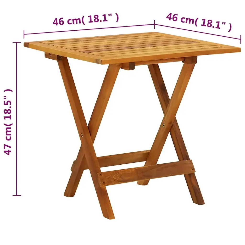 Folding Bistro Table