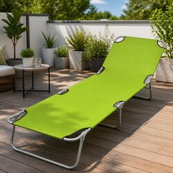 Reliable Adjustable Sun Lounger for Outdoor Enjoyment