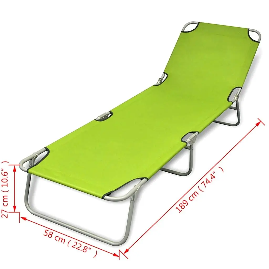 Adjustable Sun Lounger for Outdoor Enjoyment