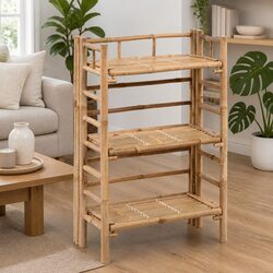 3-Tier Bamboo Plant Rack – Practical and Affordable
