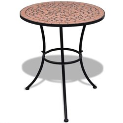 Value-Oriented 60cm Mosaic Bistro Table for Outdoors