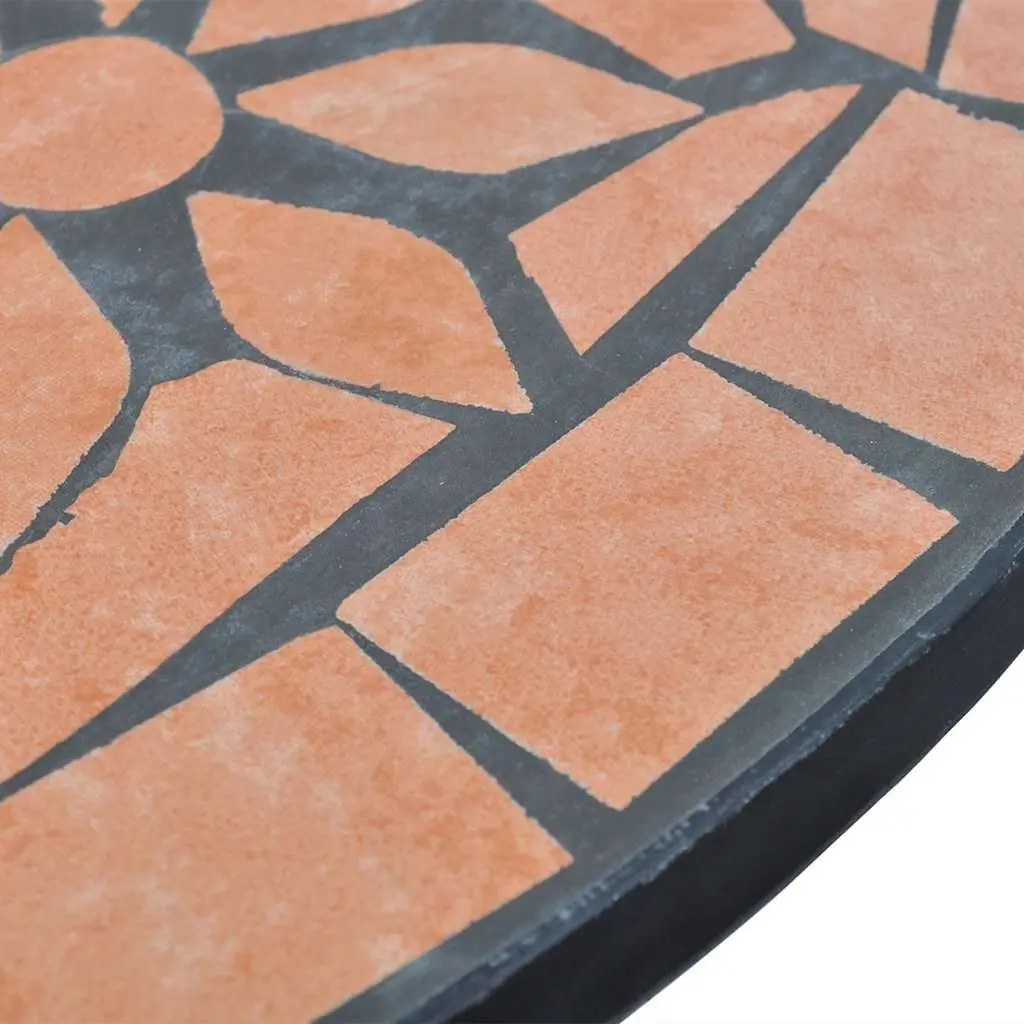 Mosaic Bistro Table 60cm Ceramic Top Garden Balcony Outdoor Coffee Furniture