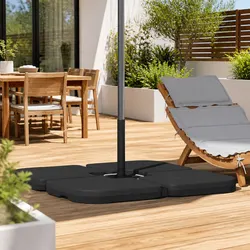 60L Portable Parasol Base: Practical and Reliable