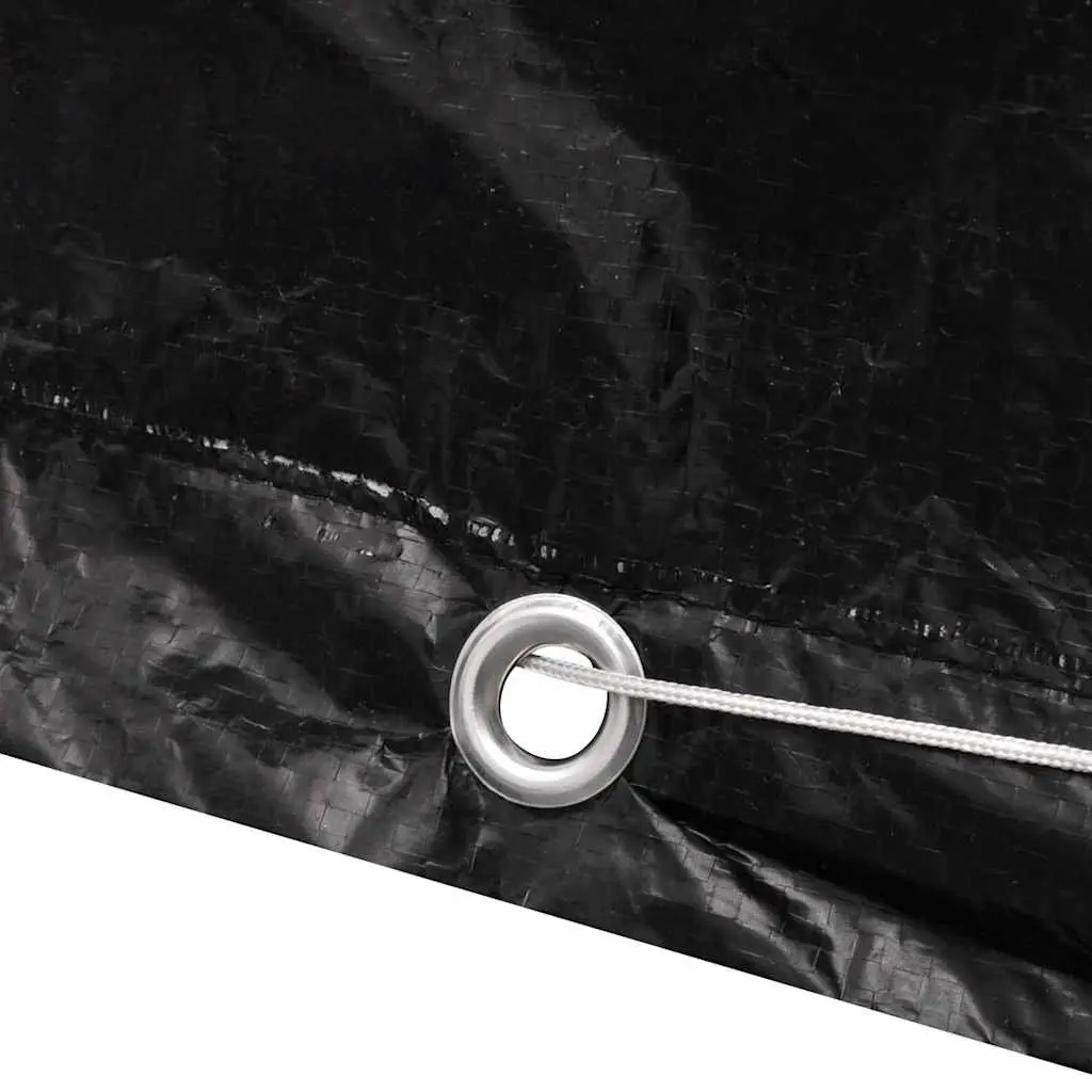 Garden Furniture Cover Outdoor Protector 135x135x90cm Black