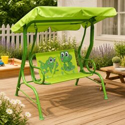 Reliable Kids Swing Seat with Sunshade for Outdoor Fun