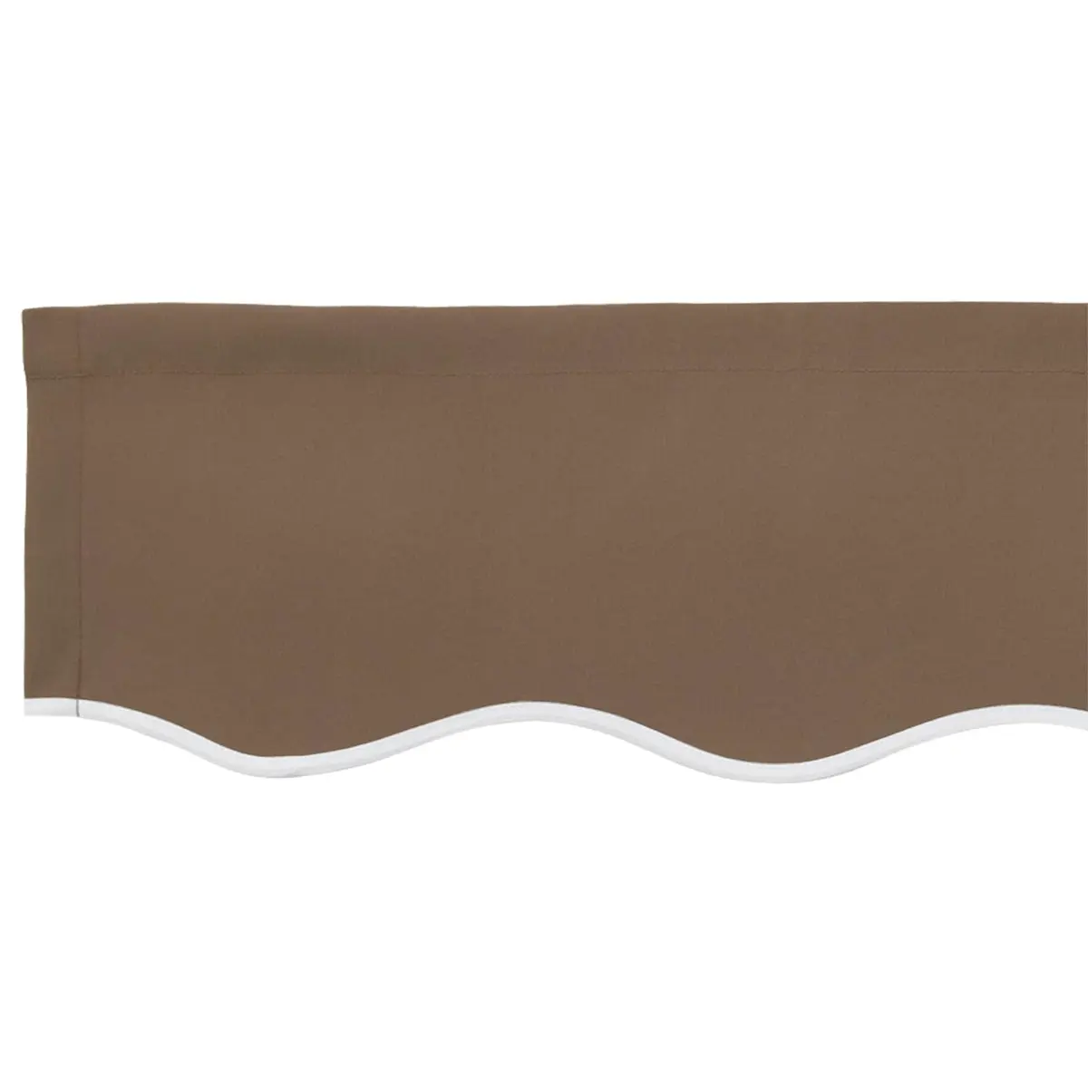 Awning Replacement Fabric Outdoor Sun Shade 4 x 3 m Beige Polyester